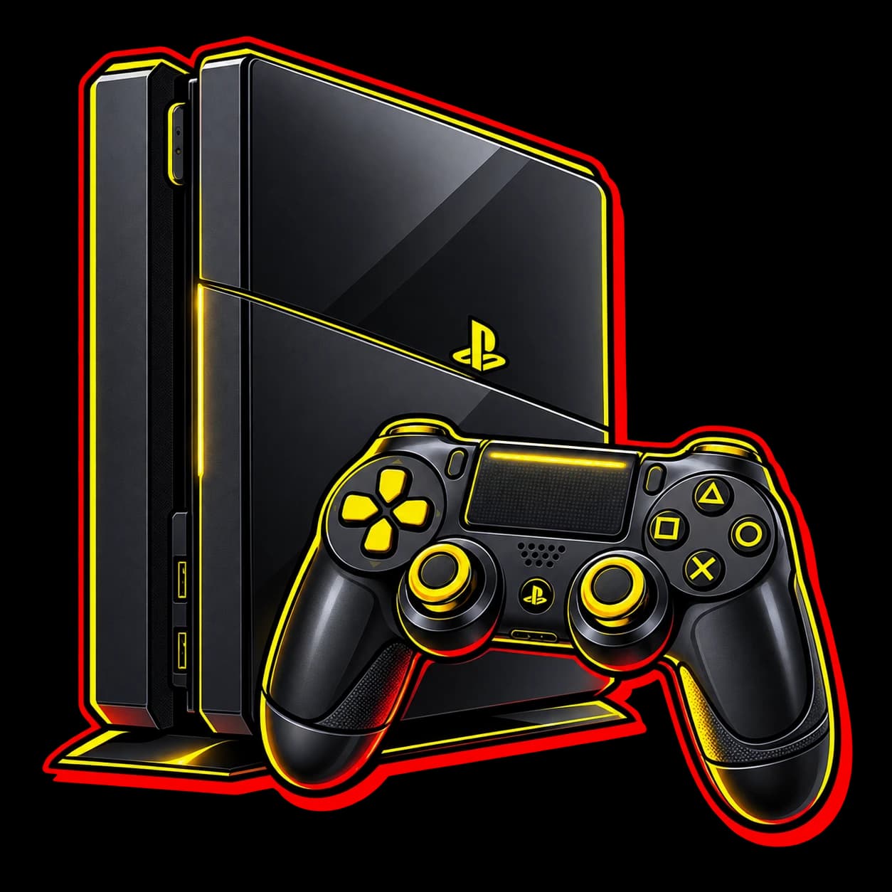 PS4 konzola i kontroler